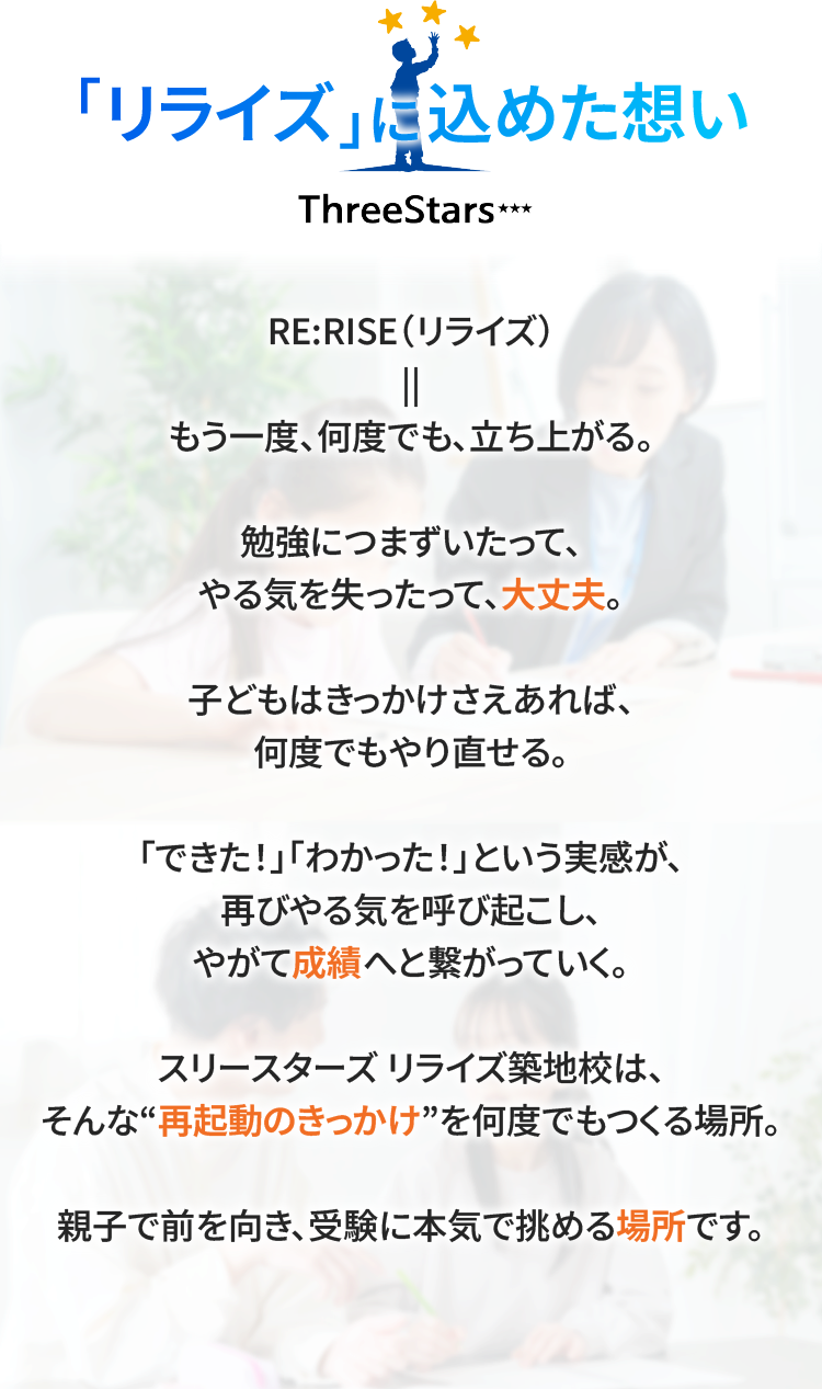 リライズに込めた想いに関する画像